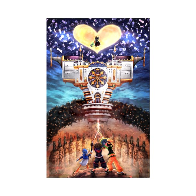 The Final Battle (Kingdom Hearts 3 Poster) by Arcanekeyblade5