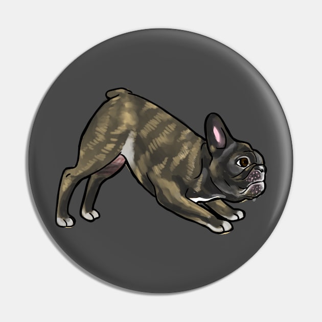 Downward bulldog Pin by MightyFam