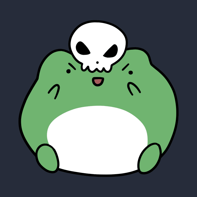 Skull Frog by saradaboru