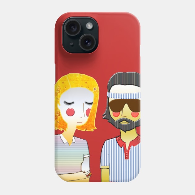 Margot& Richie Tenenbaums Phone Case by LanaBanana