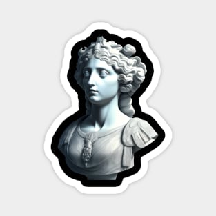 Goddess Minerva Bust Magnet