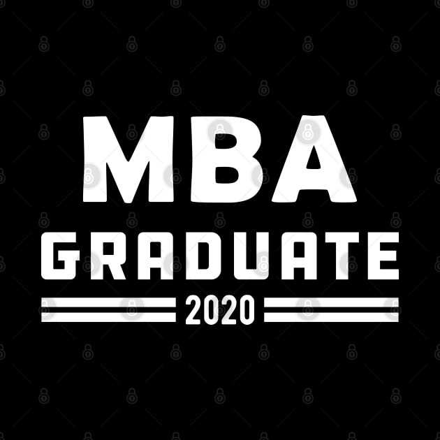 MBA Graduate 2020 by KC Happy Shop