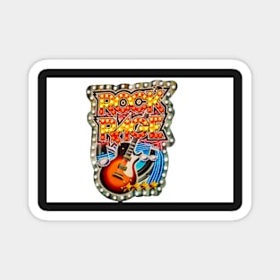 Rock Rage Logo Magnet