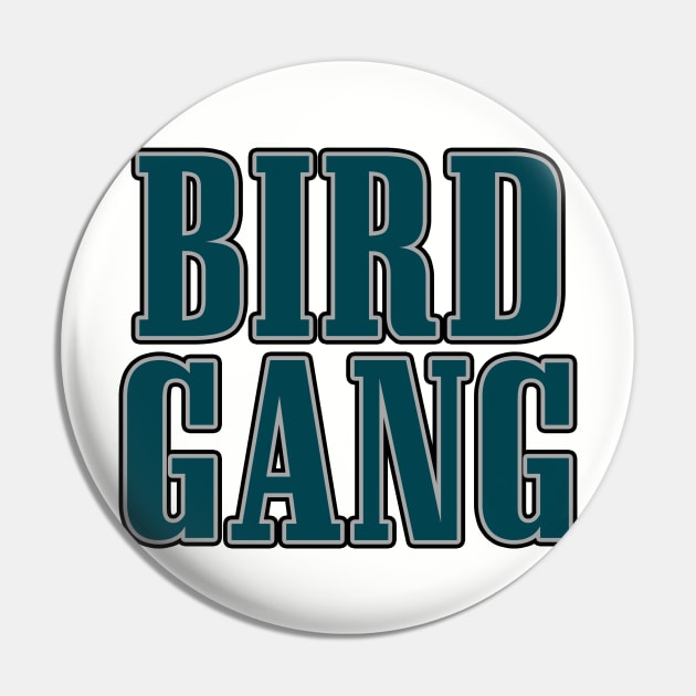 Bird Gang Pin by Center City Threads