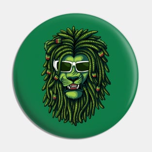 woo yoo lion Pin