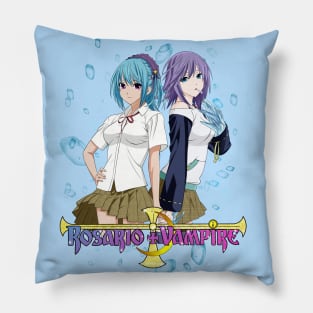 Rosario Vampire - Kurumu and Mizore Pillow