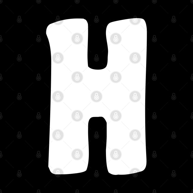 Letter H by Xtian Dela ✅