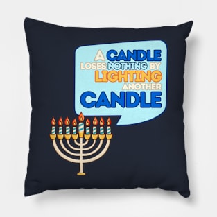 Hanukkah: Shine Bright, Share Light Pillow