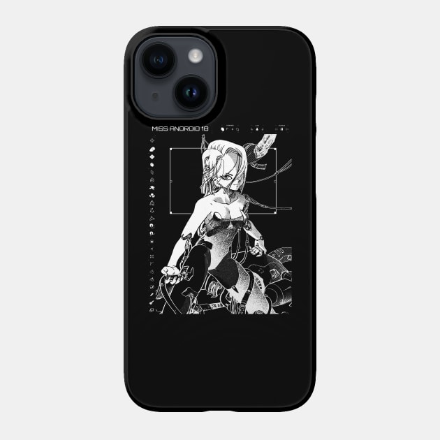 Dragon Ball Super Android 17 Phone Case for iPhone 14 Plus Pro Max / iPhone  13 Mini Pro Max - Walmart.com