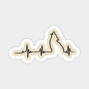 Coyote Heartbeat Magnet