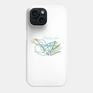 Mad River Glen Trail Map Phone Case