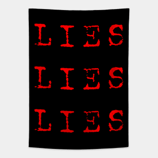 Lies Lies Lies Tapestry