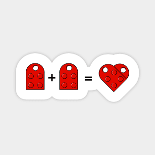 LEGO love Magnet