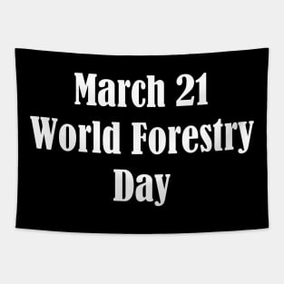 World Forestry Day Tapestry