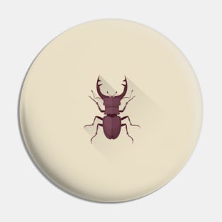 Stag Beetle Pin