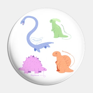 retro dinosaurs 2 Pin