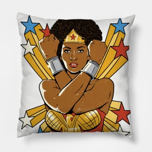 Pam Grier Action Hero Pillow