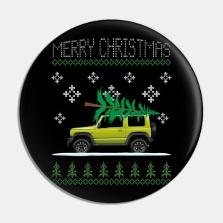 Jimny Christmas Pin