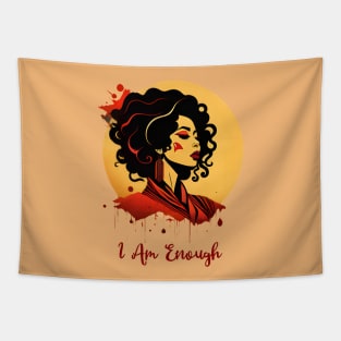 I Am Enough 1 Tapestry