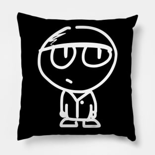 Vector Graphic. Doodle Boy Graphic. Pillow