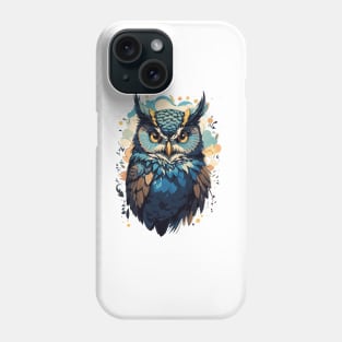 Fantasy Owl in Vector Style Phone Case