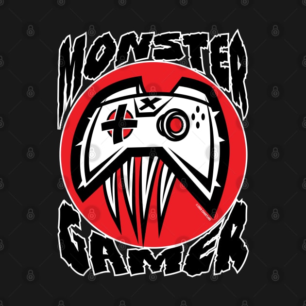 Monster Gamer Game Controller by eShirtLabs