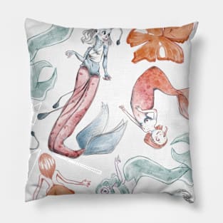 Mermaids Pillow