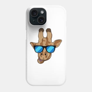 Giraffe with Sunglasses Phone Case