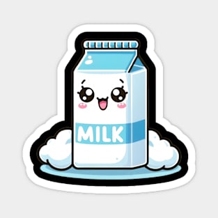 Milk Box Kawaii Magnet