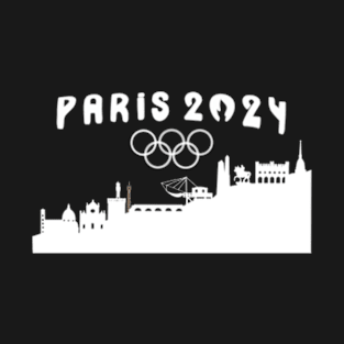 Paris Olympics 2024 with France focus T-Shirt