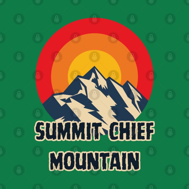 Summit Chief Mountain by Canada Cities