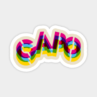 Capo Reggae Label Graphic Magnet