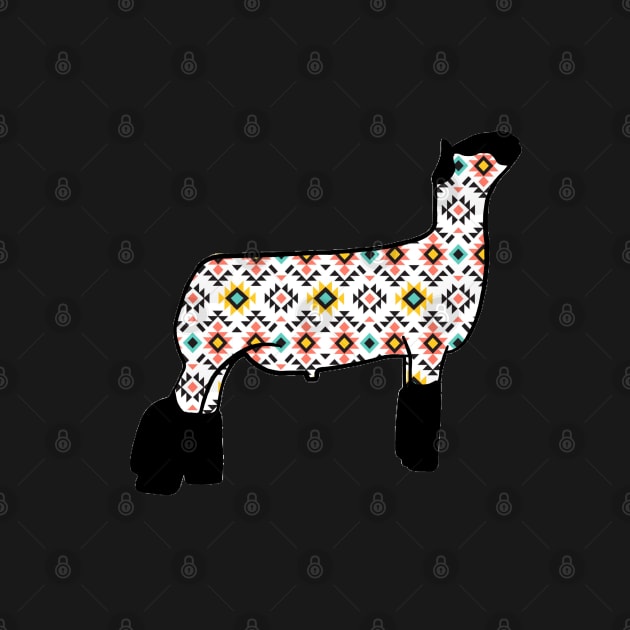 Aztec Market Wether Lamb Silhouette 2 - NOT FOR RESALE WITHOUT PERMISSION by l-oh