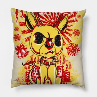 Bad Rudolf Pillow