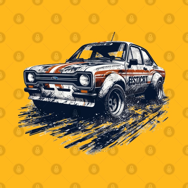 Ford Escort by Vehicles-Art