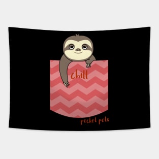 Chill Pocket Pets Tapestry