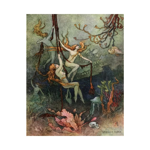 Warwick Goble Fairy Tale Artwork by PaperMoonGifts