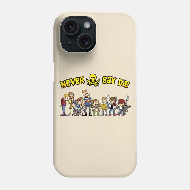 Goonies Never Say Die Phone Case by Fanisetas