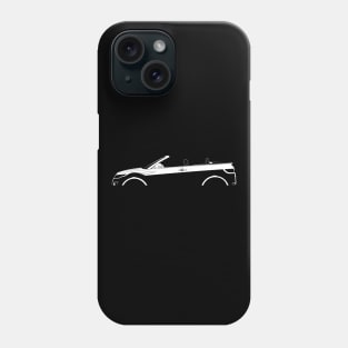 Range Rover Evoque Convertible (2017) Silhouette Phone Case