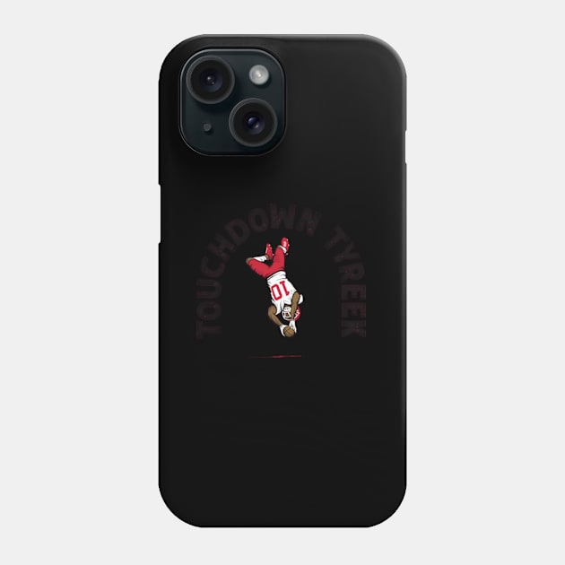 Tyreek Hill Touchdown Tyreek Phone Case by binchudala