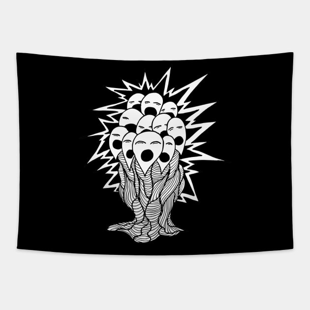 Screamers Tapestry by AKdesign