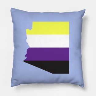 Arizona Non-Binary Pride Pillow