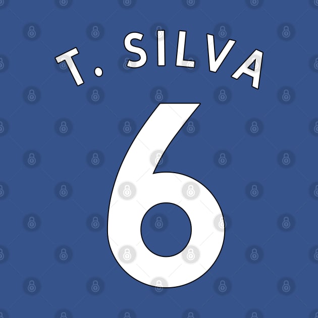 Thiago Silva Replica Jersey by tysonstreet