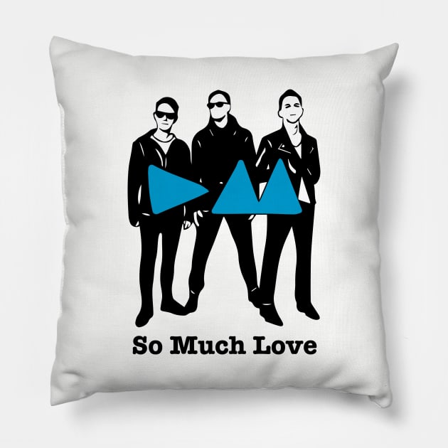 So Much Love 2 Pillow by GermanStreetwear