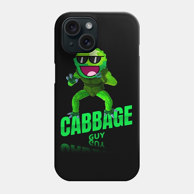 Cabbage Guy Merchant Phone Case by Boztik-Designs