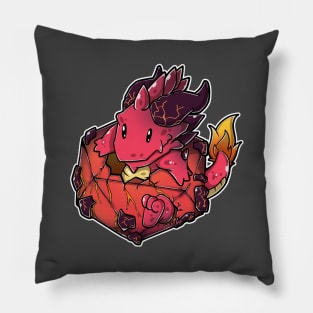 Baby Lava Dragon Pillow