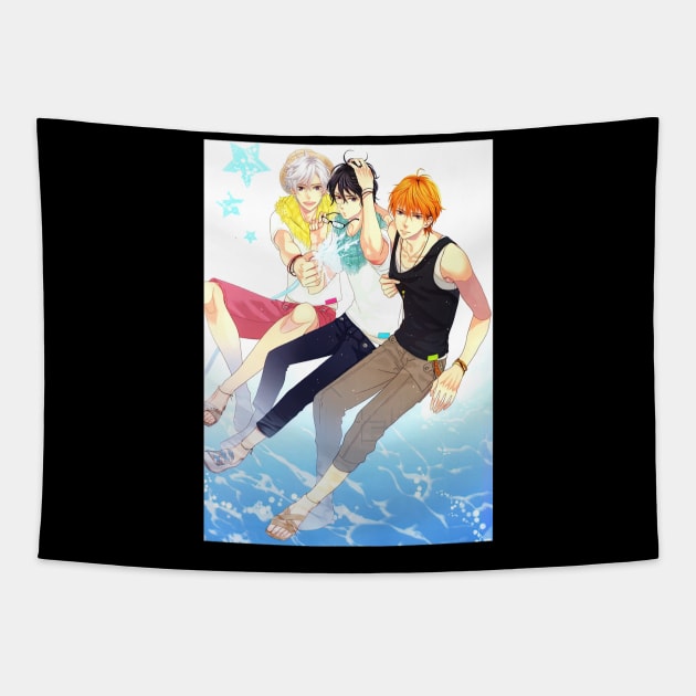 Brothers Conflict Tapestry by eldridgejacqueline