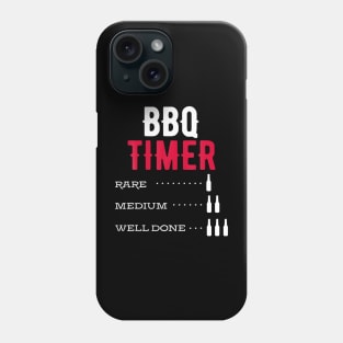 BBQ Imer Rare Medium Well Done Beer Steak Lover Cook Chef Phone Case