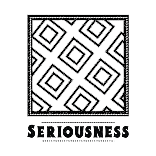 "Seriousness" African Sankofa Adinkra symbol. T-Shirt