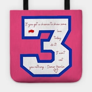 Damar Hamlin (9) Tote